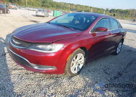 2016 Chrysler 200 Limited z USA, uszkodzony, nr VIN 1C3CCCAB2GN172196